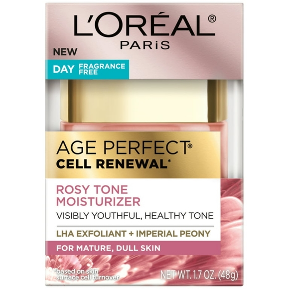 NWT 🦋 L'Oreal Paris Skincare Age Perfect Cell Renewal Rosy Tone - Picture 1 of 2